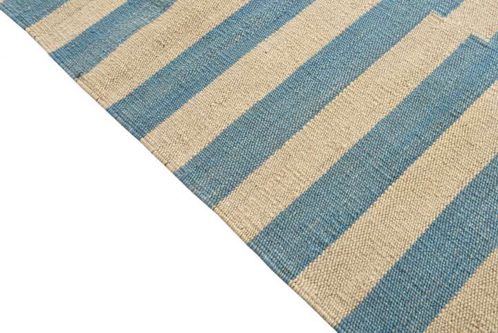 5' 8 x 7' 8 Hand Woven Kilim Modern Wool Rug