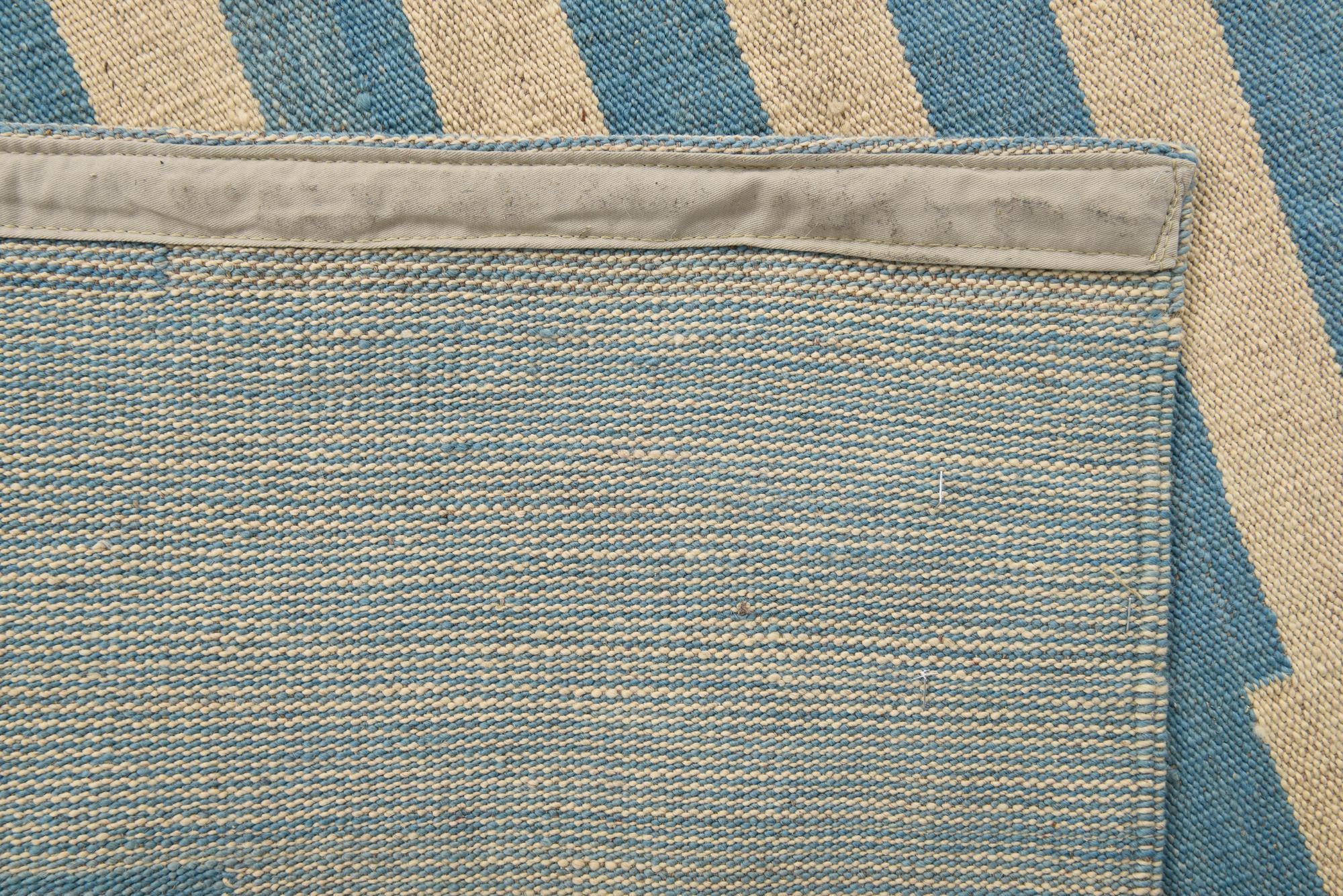 5' 8 x 7' 8 Hand Woven Kilim Modern Wool Rug