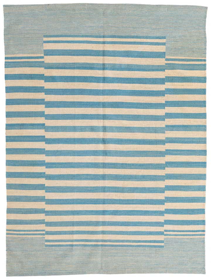 5' 8 x 7' 8 Hand Woven Kilim Modern Wool Rug
