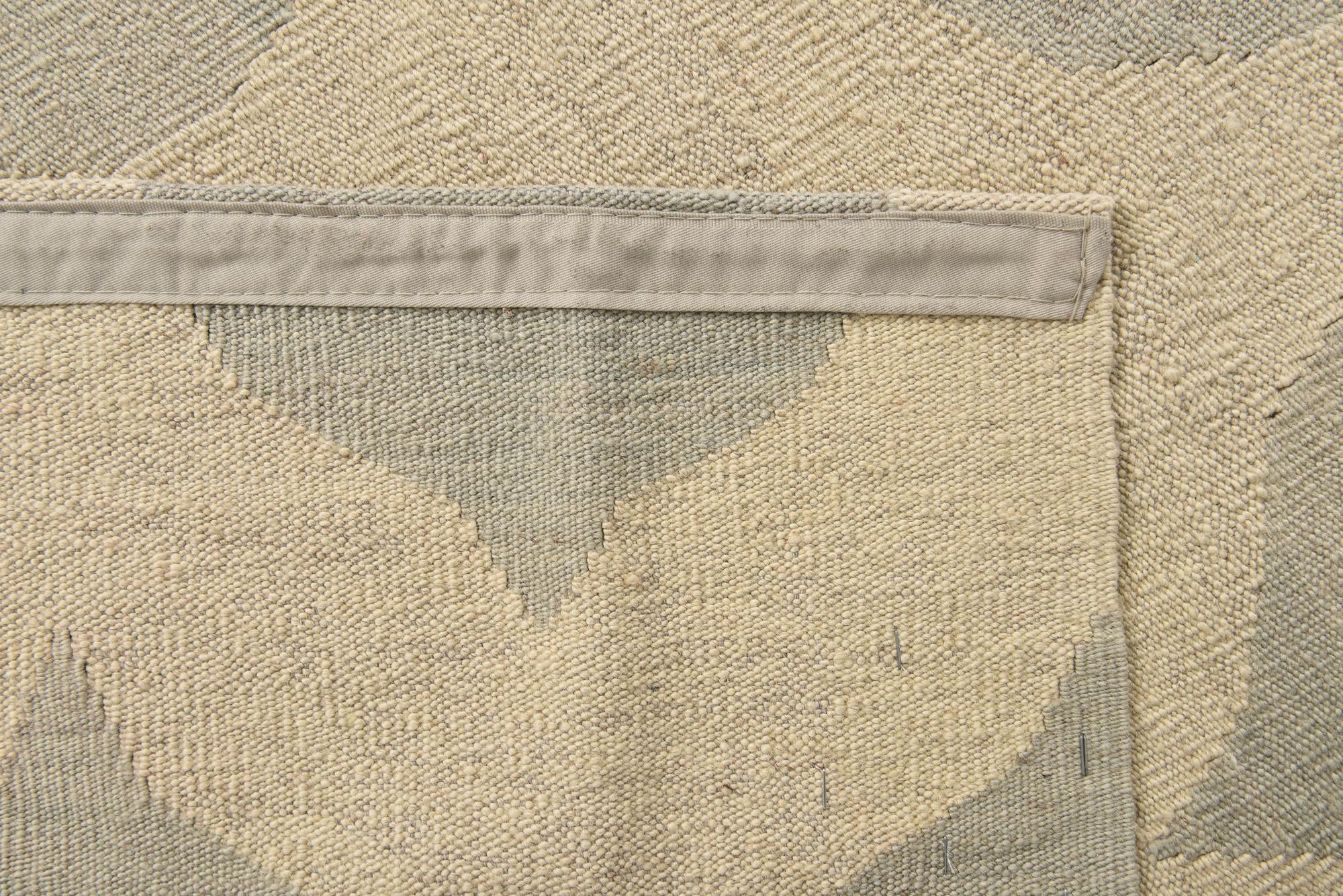 6' 3 x 8' 3 Hand Woven Kilim Modern Wool Rug
