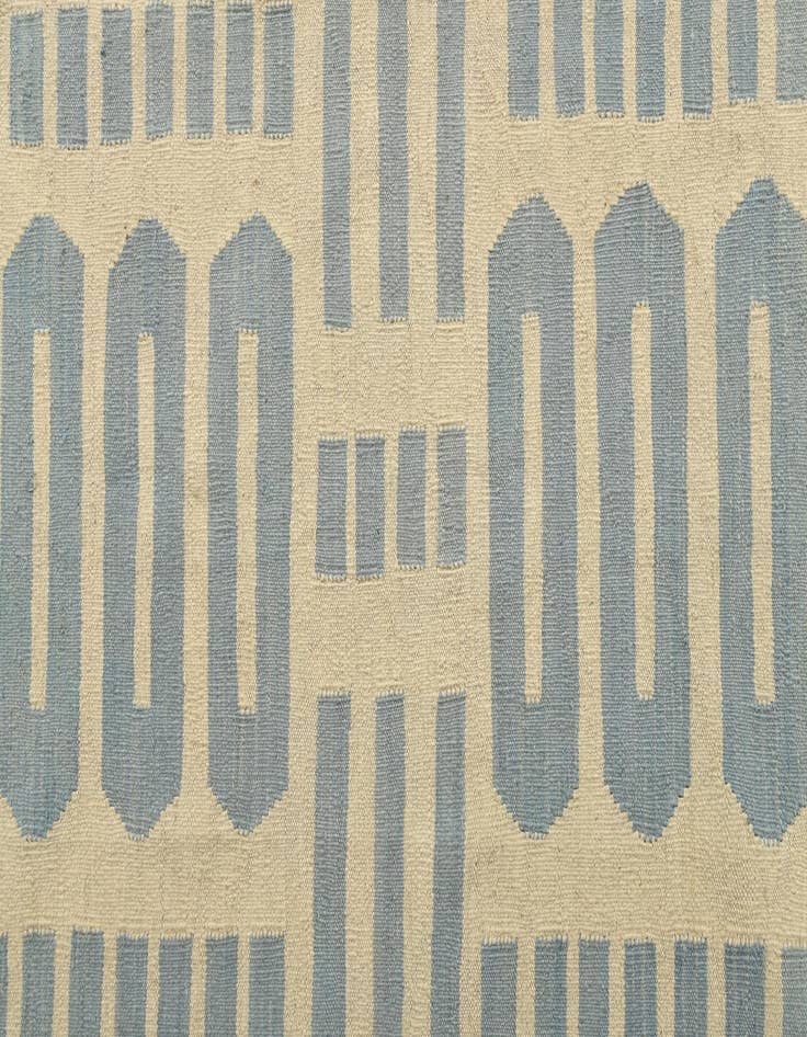 Detail image of 6' x 7' 7  Hand Woven Kilim Modern Wool Rug