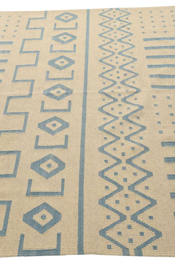 5' 11 x 7' 10 Hand Woven Kilim Modern Wool Rug