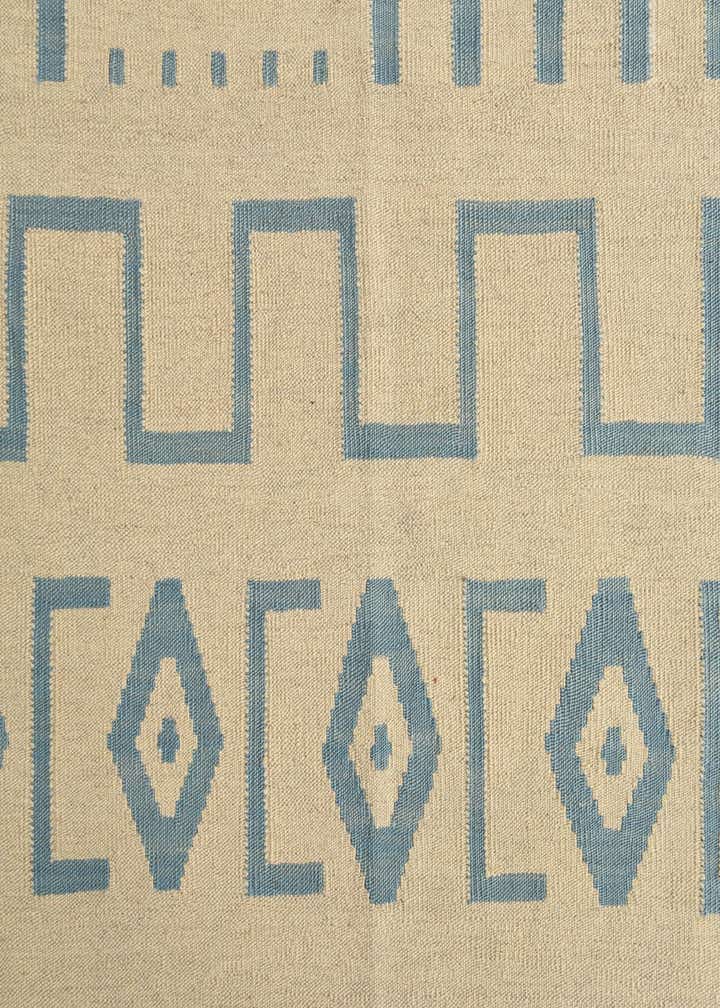 5' 11 x 7' 10 Hand Woven Kilim Modern Wool Rug