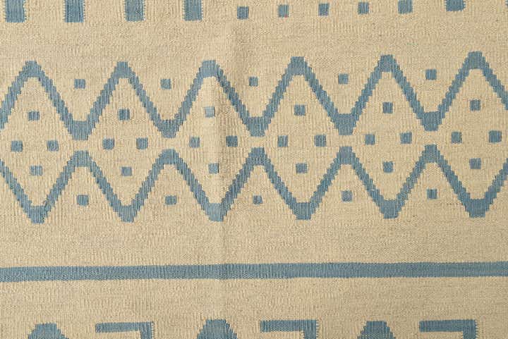 5' 11 x 7' 10 Hand Woven Kilim Modern Wool Rug