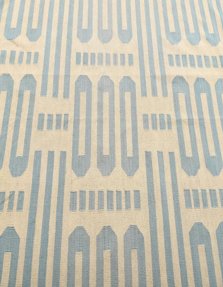 Detail image of 5' 11 x 7' 8  Hand Woven Kilim Modern Wool Rug