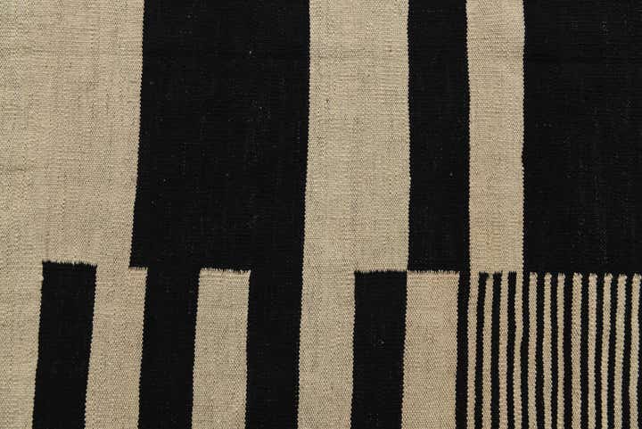 5' 8 x 7' 9 Hand Woven Kilim Modern Wool Rug