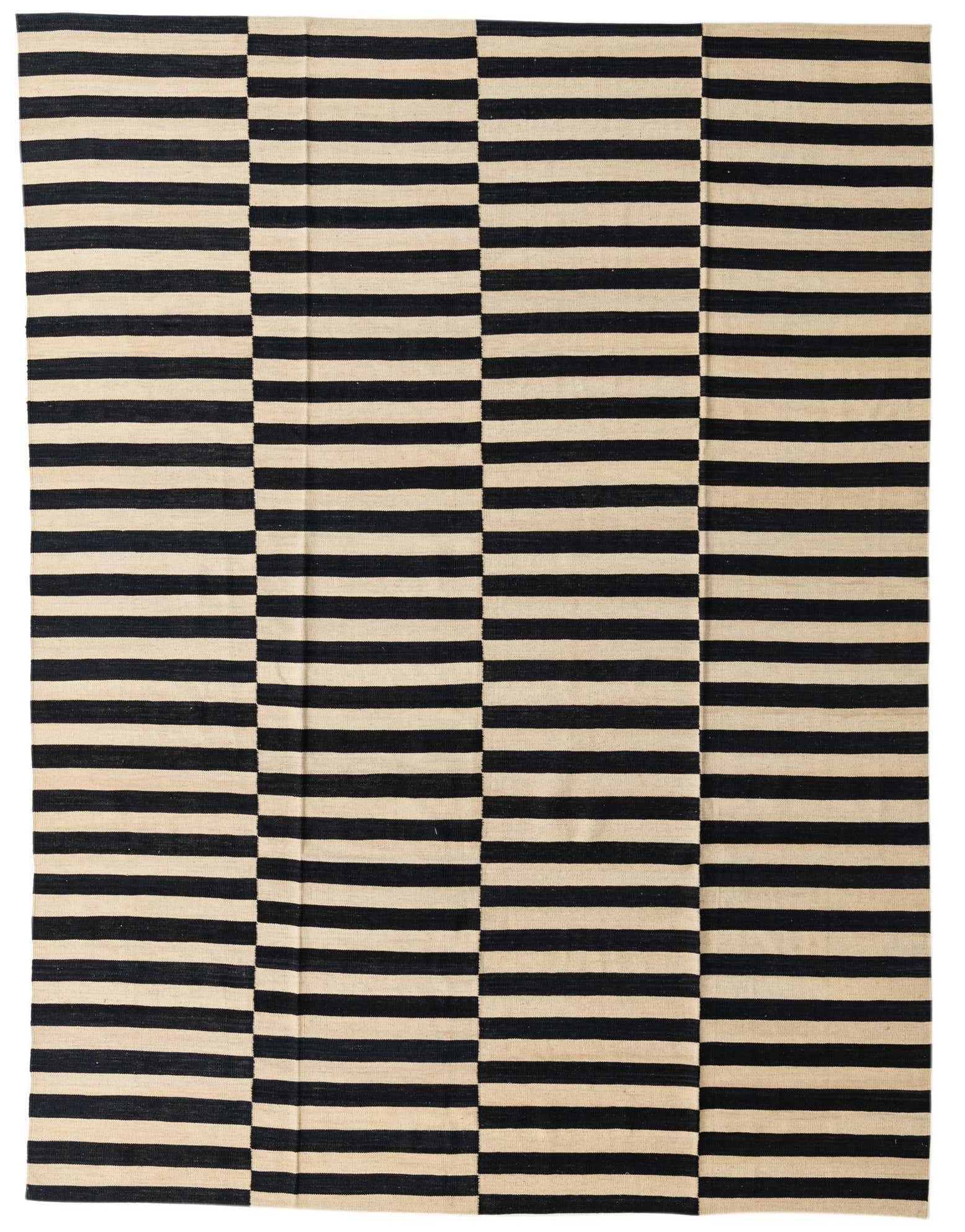 8' 5 x 11' 1 Hand Woven Kilim Modern Wool Rug