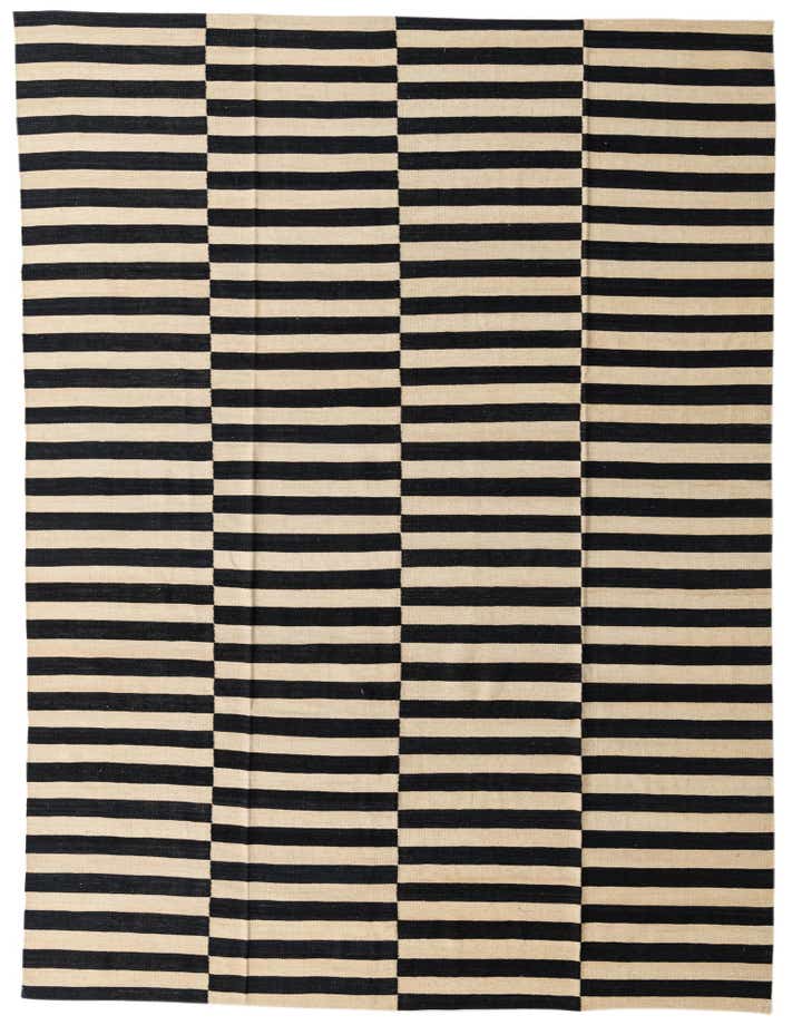 8' 5 x 11' 1 Hand Woven Kilim Modern Wool Rug