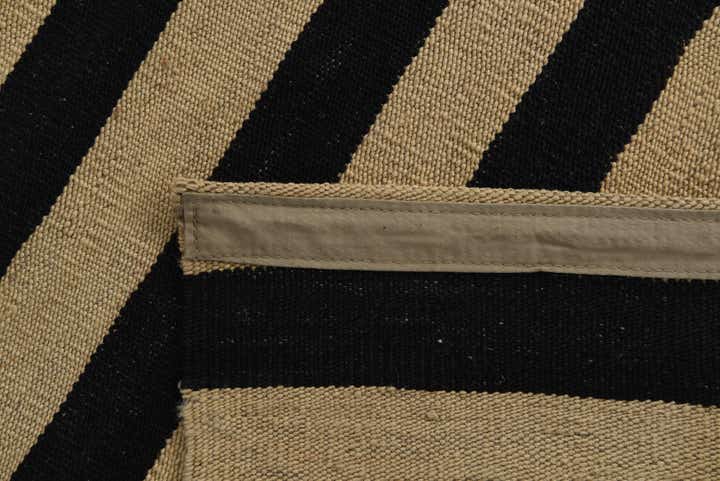 8' 8 x 9' 7 Hand Woven Kilim Modern Wool Rug