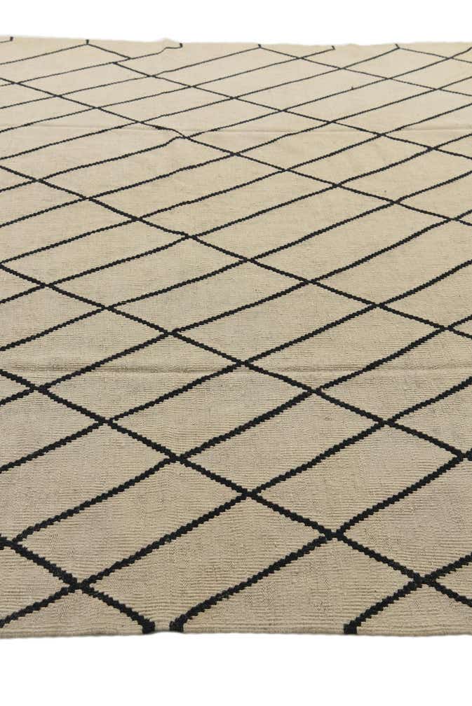 8' 3 x 9' 10 Hand Woven Kilim Modern Wool Rug