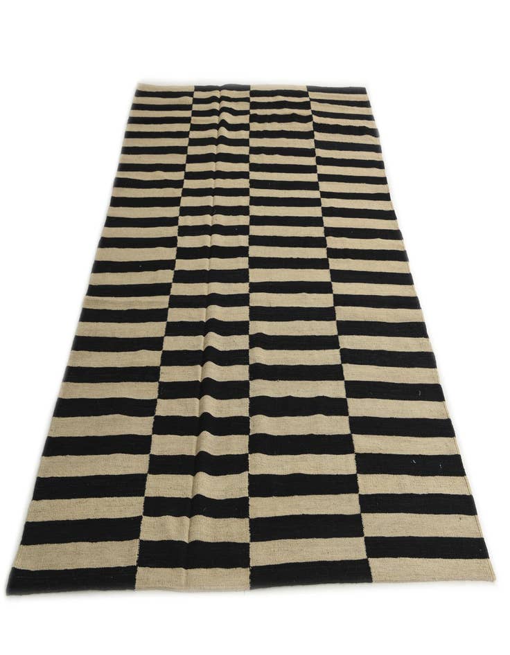 Detail image of 5' 7 x 7' 10  Hand Woven Kilim Modern Wool Rug