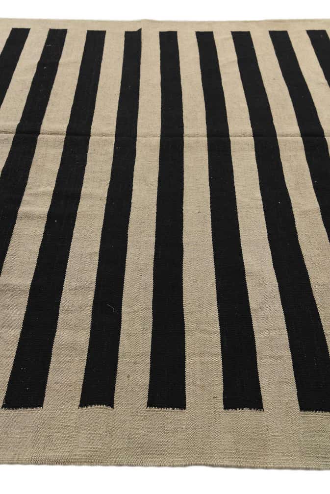 6' 8 x 9' 8 Hand Woven Kilim Modern Wool Rug