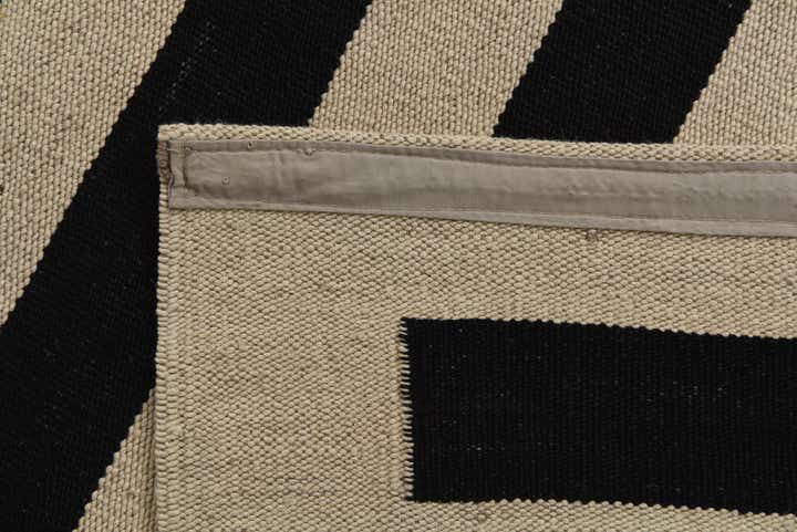 6' 8 x 9' 8 Hand Woven Kilim Modern Wool Rug