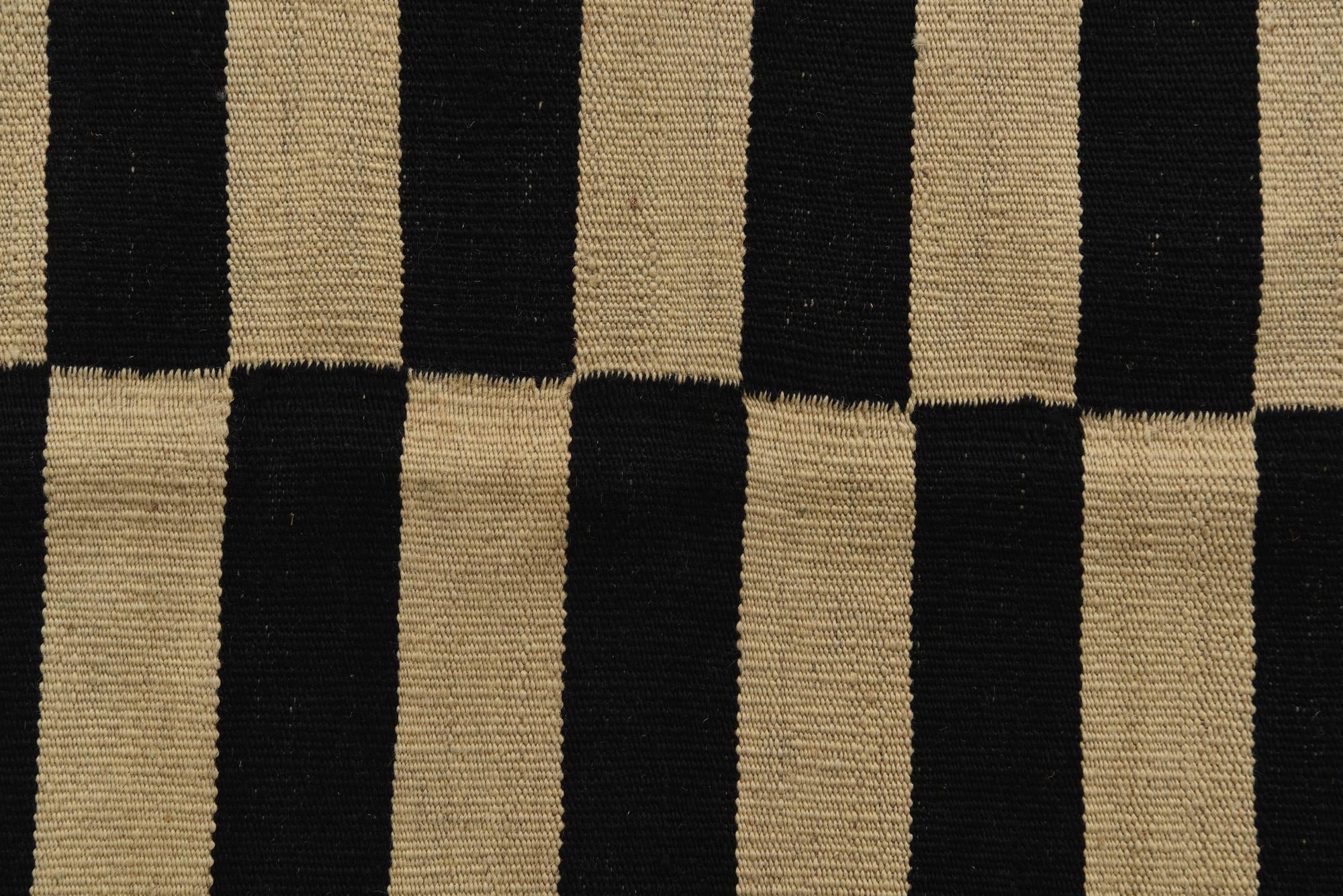 5' 3 x 7' 9 Hand Woven Kilim Modern Wool Rug