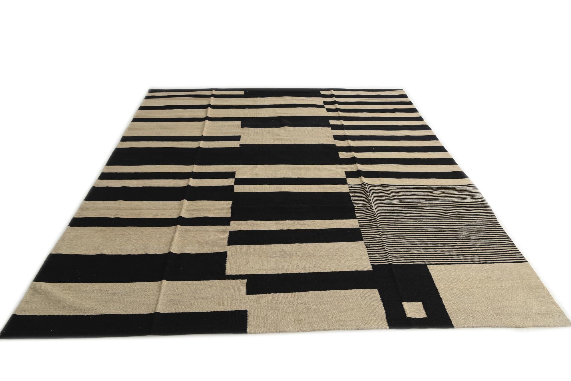 250cm x 290cm Tejido a mano Kilim Modern Alfombra Lana