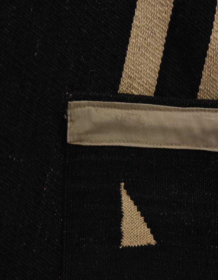 Detail image of 10' 1 x 12' 10  Hand Woven Kilim Modern Wool Rug