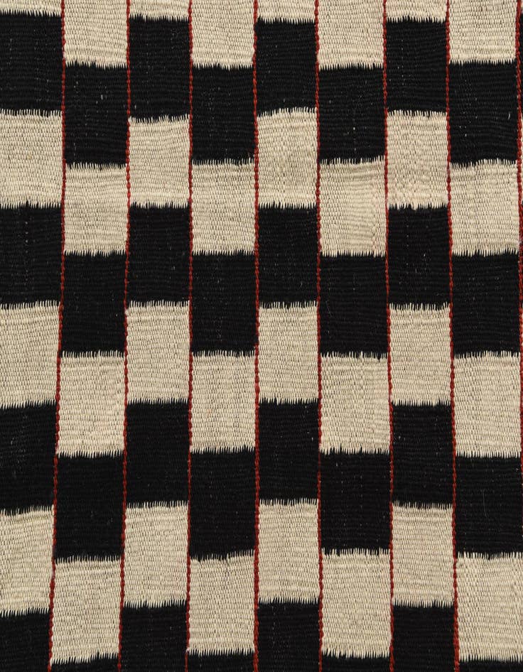 Detail image of 8' 1 x 9' 9  Hand Woven Kilim Modern Wool Rug