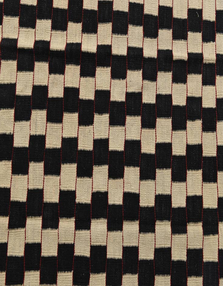 Detail image of 5' 7 x 7' 4  Hand Woven Kilim Modern Wool Rug