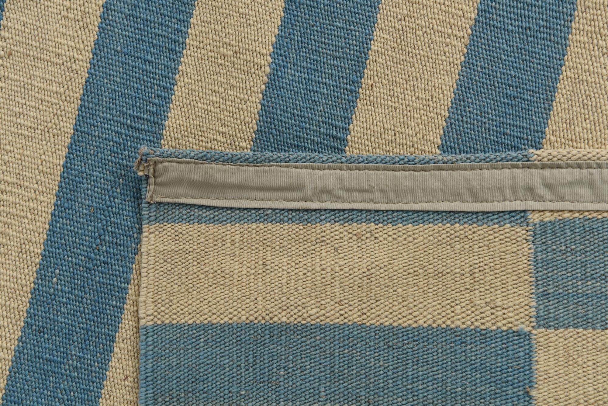 5' 8 x 7' 7 Hand Woven Kilim Modern Wool Rug