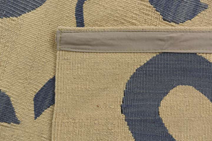 4' 9 x 6' 7 Hand Woven Kilim Modern Wool Rug
