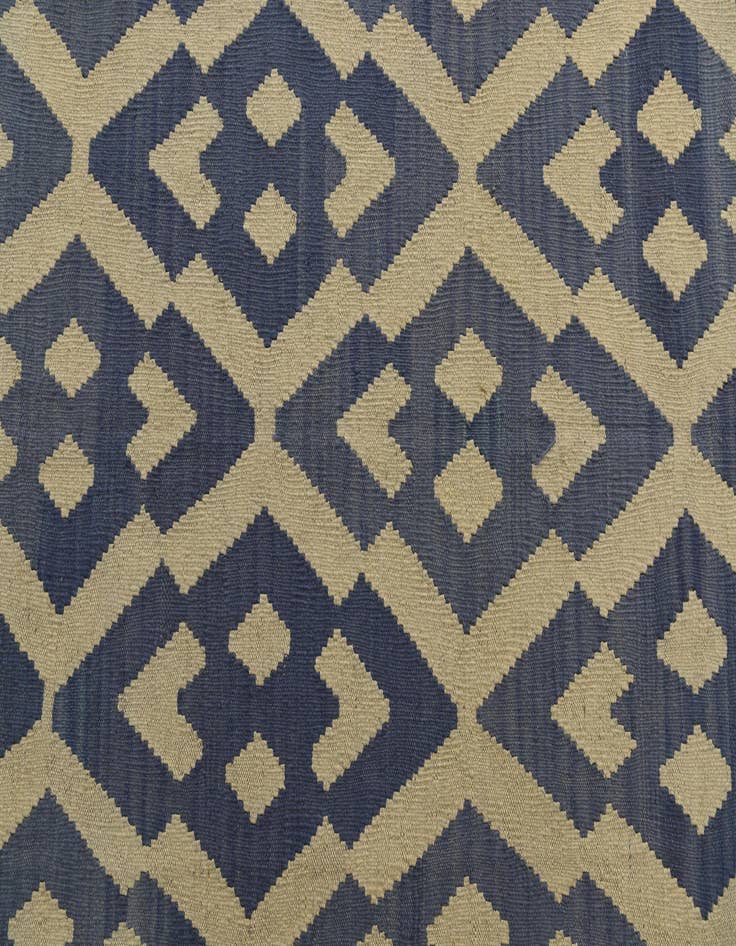 Detail image of 4' 2 x 5' 6  Hand Woven Kilim Modern Wool Rug