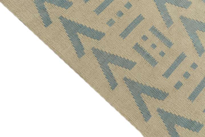 5' x 6' 1 Hand Woven Kilim Modern Wool Rug