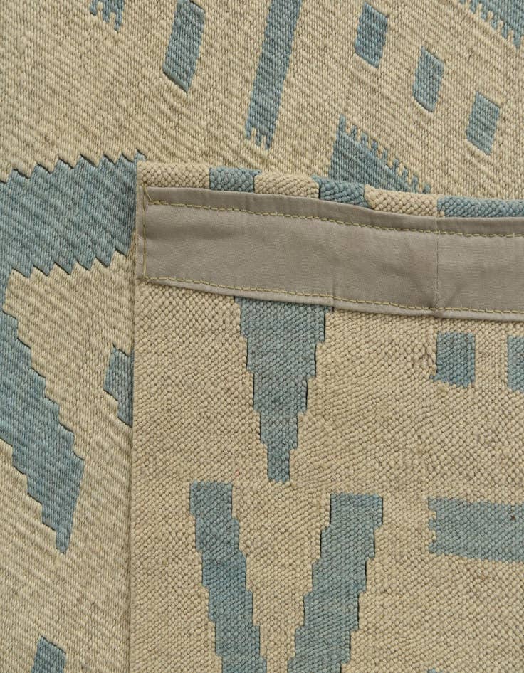 Detail image of 5' x 6' 1  Hand Woven Kilim Modern Wool Rug