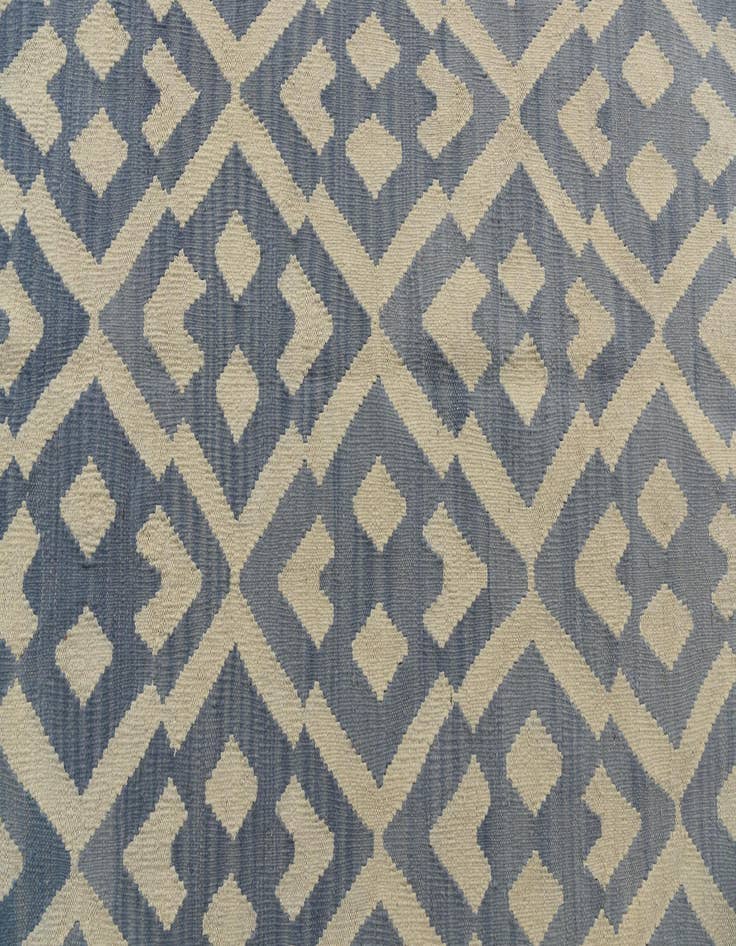 Detail image of 4' 6 x 5' 6  Hand Woven Kilim Modern Wool Rug
