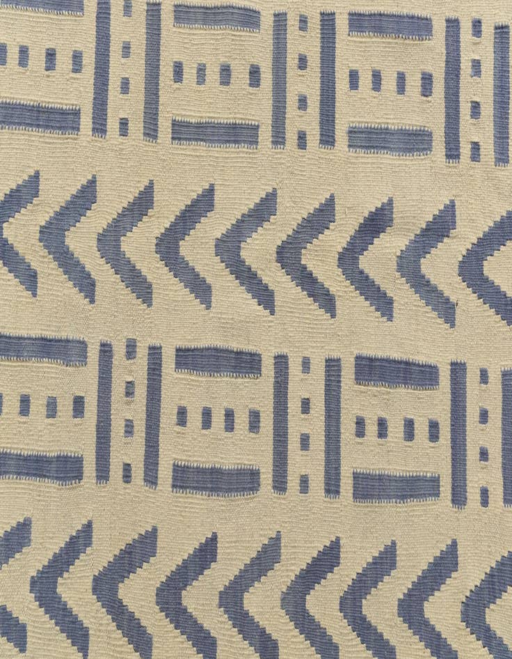 Detail image of 5' 1 x 6' 8  Hand Woven Kilim Modern Wool Rug