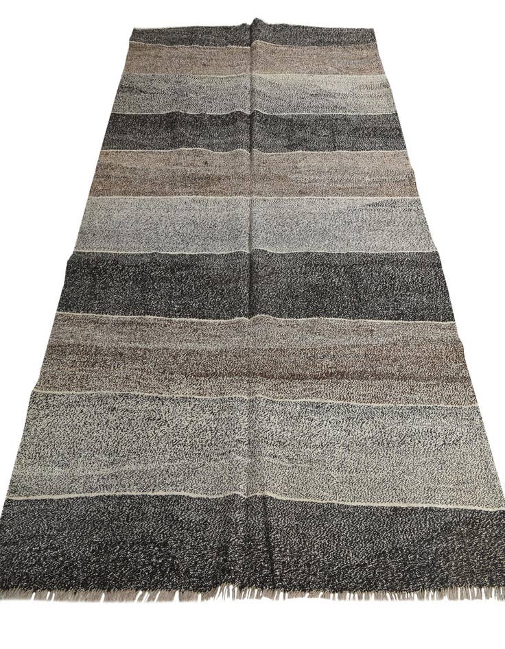 Detail image of 5' 10 x 7' 7  Hand Woven Kilim Modern Wool Rug