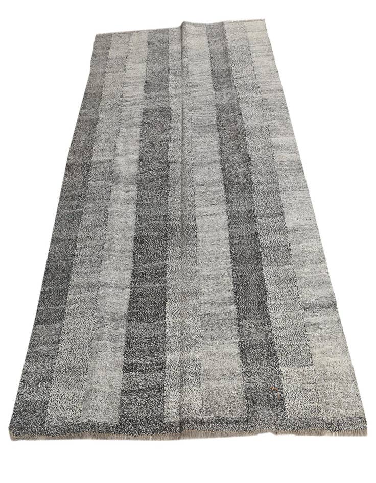 Detail image of 5' 10 x 7' 7  Hand Woven Kilim Modern Wool Rug