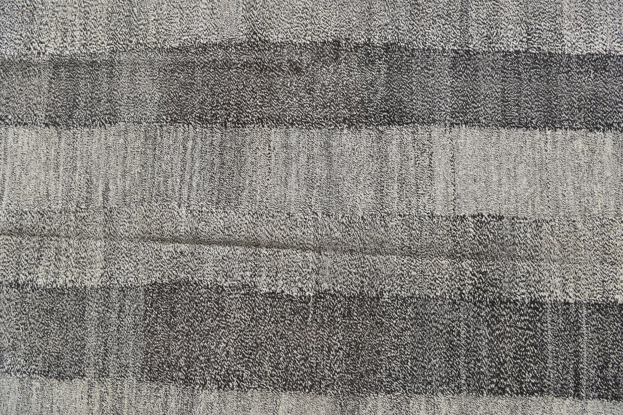 5' 10 x 7' 7 Hand Woven Kilim Modern Wool Rug