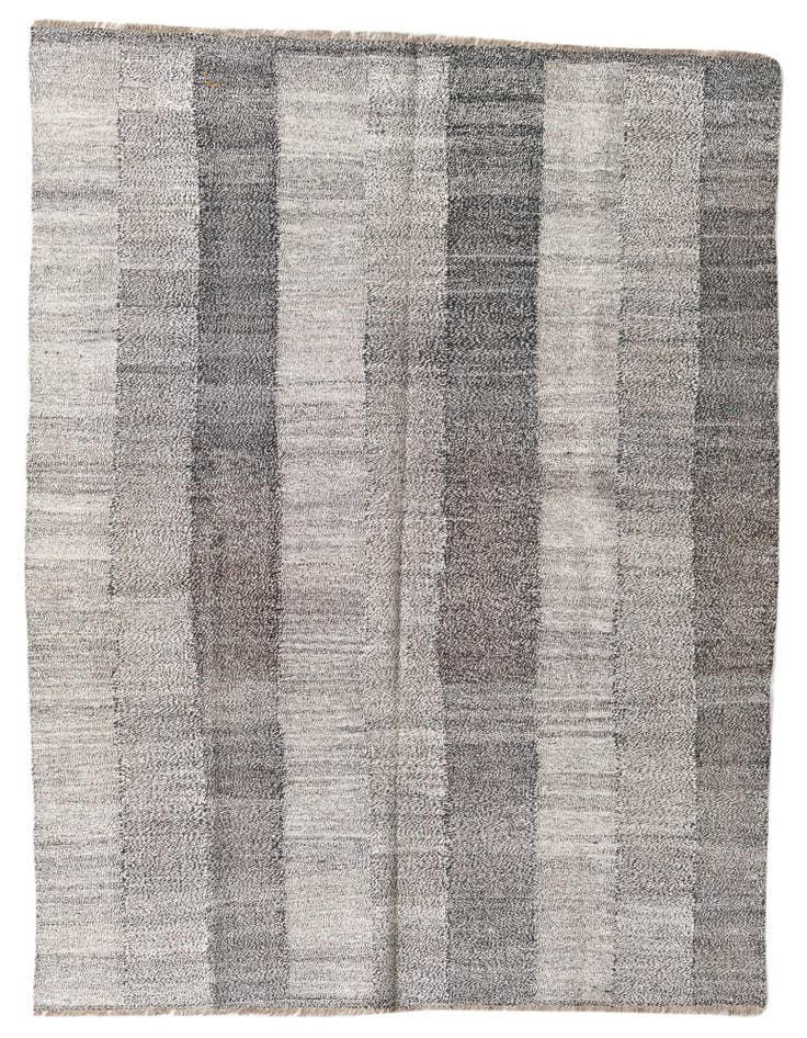 Detail image of 5' 10 x 7' 7 Hand Woven Kilim Modern Wool Rug