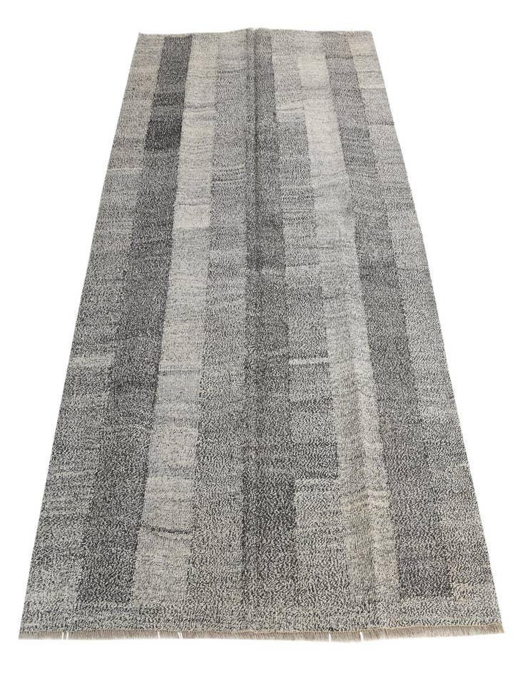 Detail image of 5' 8 x 7' 8  Hand Woven Kilim Modern Wool Rug