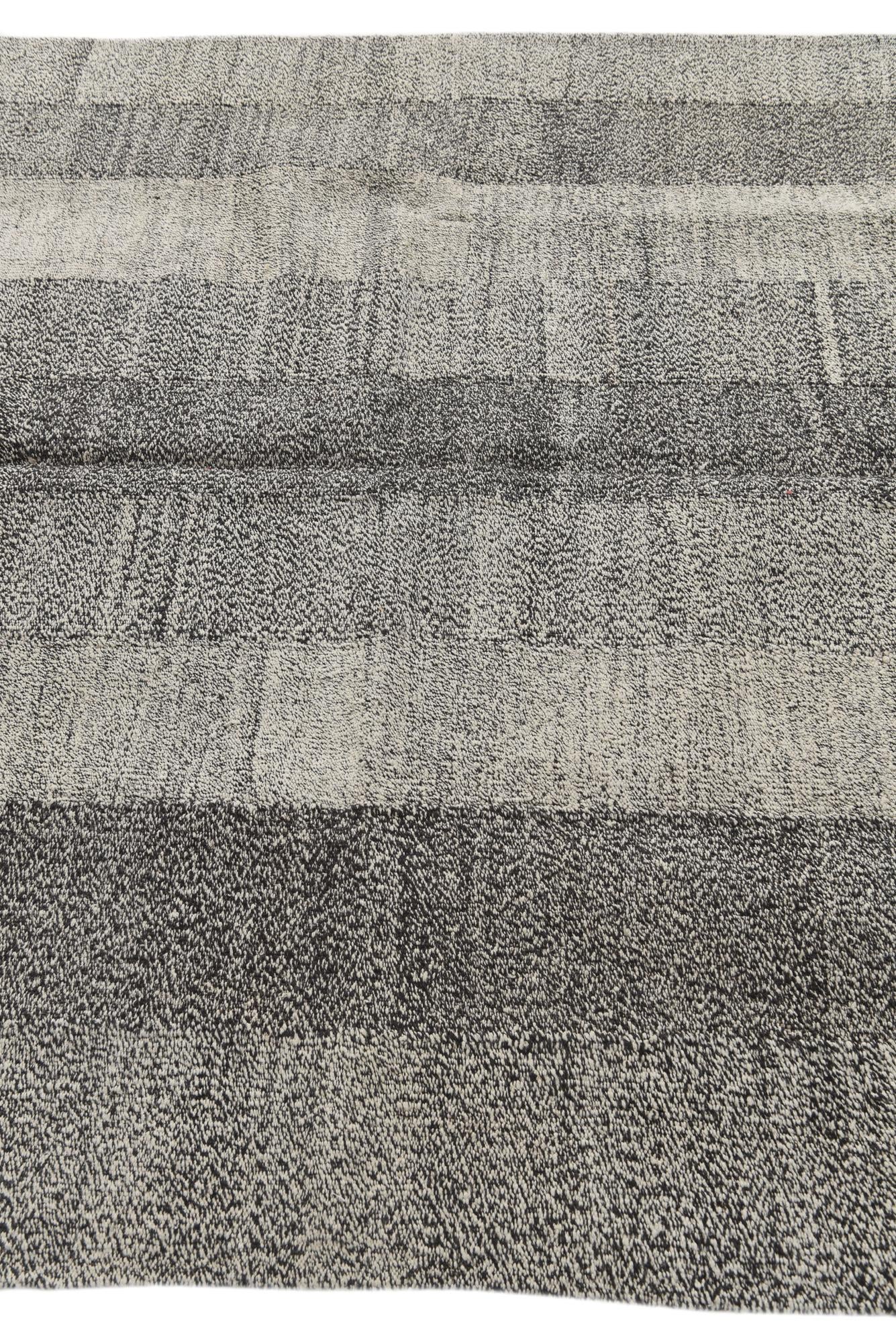 5' 8 x 7' 8 Hand Woven Kilim Modern Wool Rug