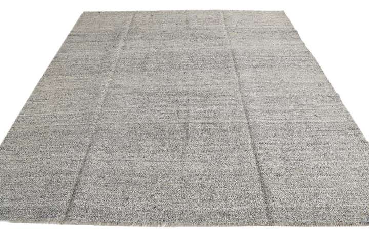 8' 7 x 9' 6 Hand Woven Kilim Modern Wool Rug