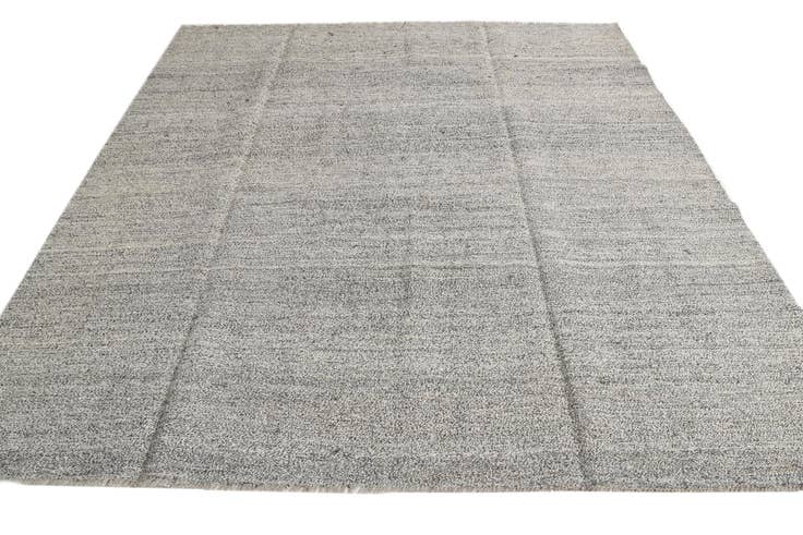 Detail image of 8' 7 x 9' 6 Hand Woven Kilim Modern Wool Rug