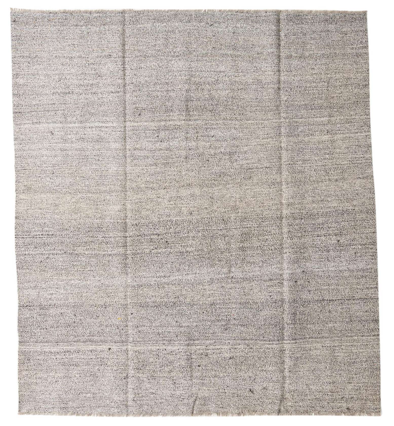 8' 7 x 9' 6 Hand Woven Kilim Modern Wool Rug
