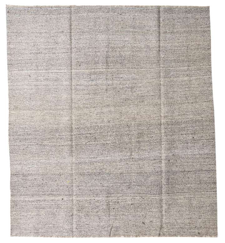 8' 7 x 9' 6 Hand Woven Kilim Modern Wool Rug