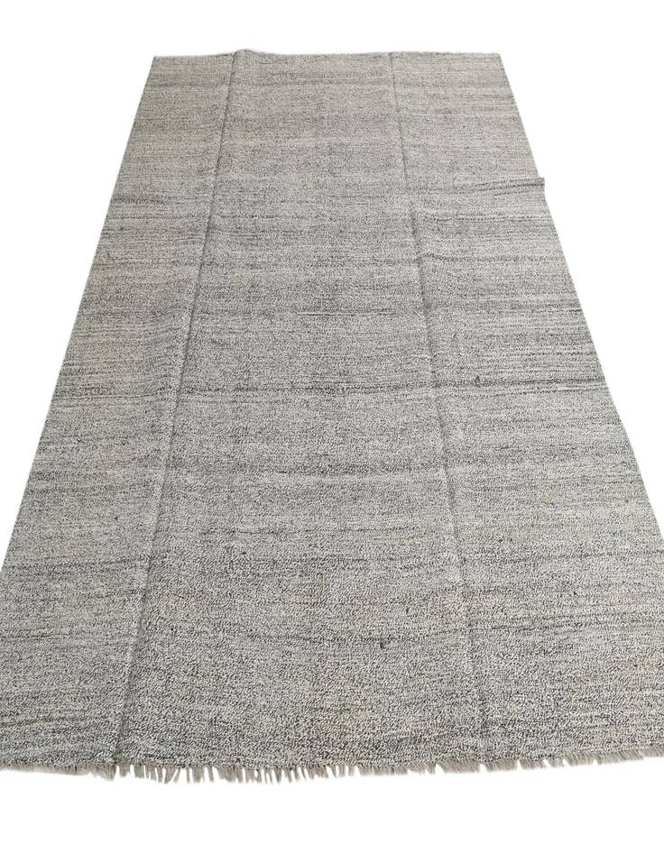 Detail image of 8' 4 x 9' 6  Hand Woven Kilim Modern Wool Rug