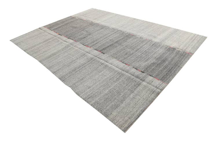 Detail image of 9' 2 x 11' 8 Hand Woven Kilim Modern Wool Rug