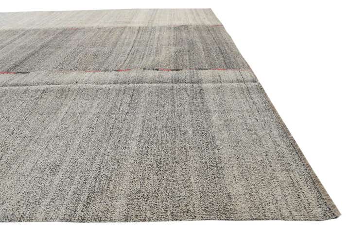 9' 2 x 11' 8 Hand Woven Kilim Modern Wool Rug