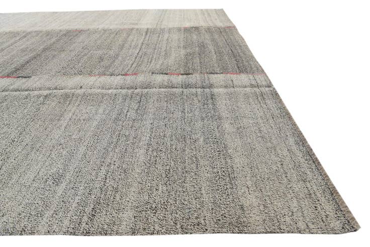 Detail image of 9' 2 x 11' 8 Hand Woven Kilim Modern Wool Rug