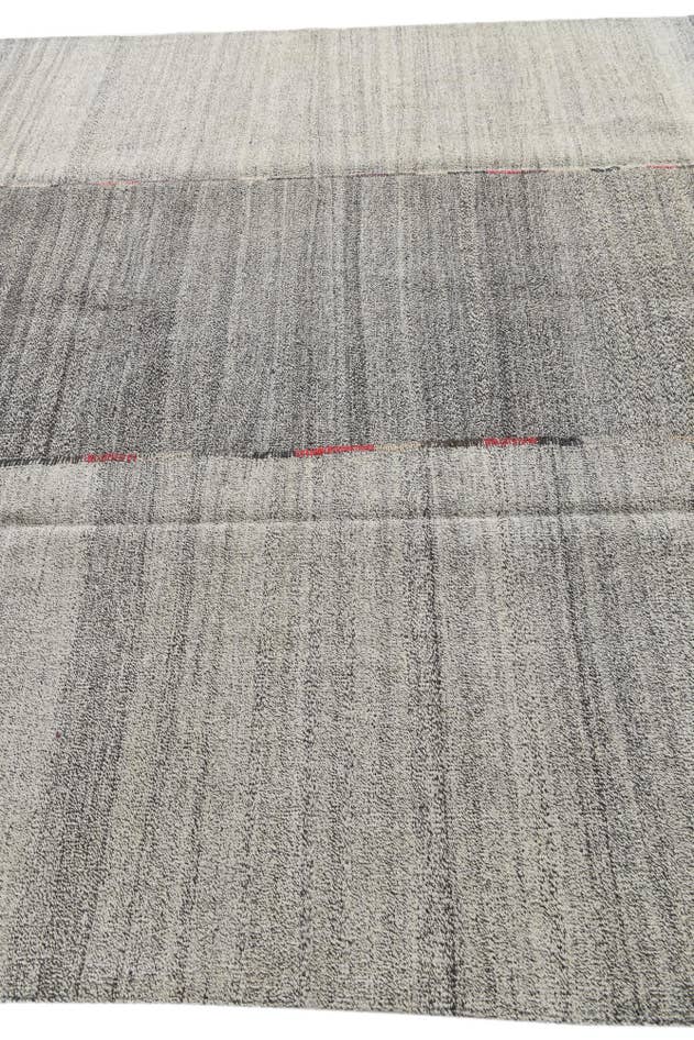 Detail image of 9' 2 x 11' 8 Hand Woven Kilim Modern Wool Rug