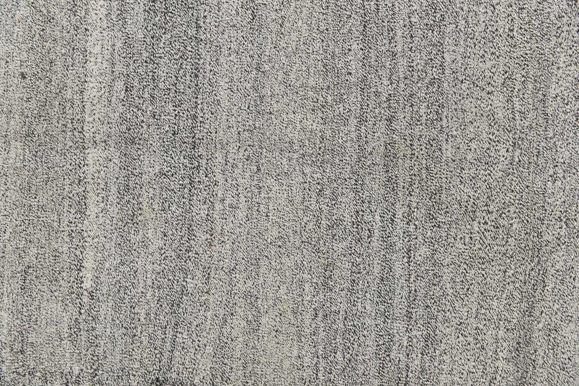 8' 1 x 9' 8 Hand Woven Kilim Modern Wool Rug