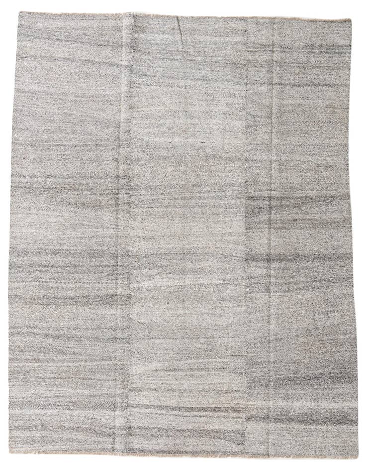 Detail image of 8' 1 x 9' 8 Hand Woven Kilim Modern Wool Rug