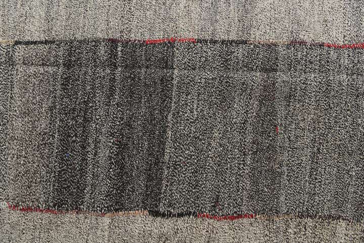 9' x 12' Hand Woven Kilim Modern Wool Rug