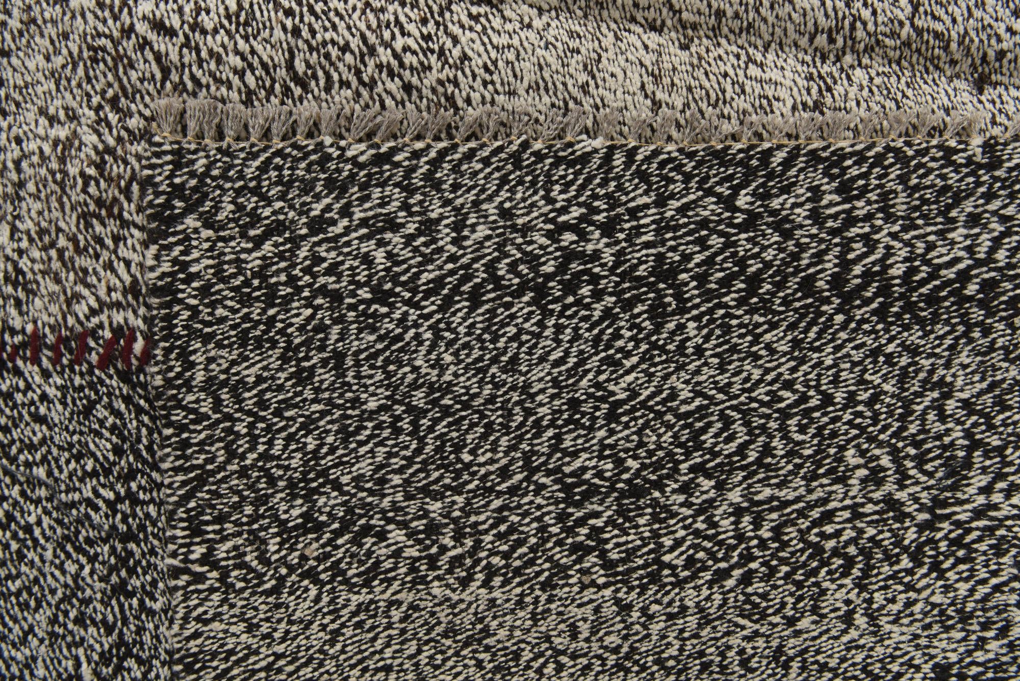 9' x 12' Hand Woven Kilim Modern Wool Rug