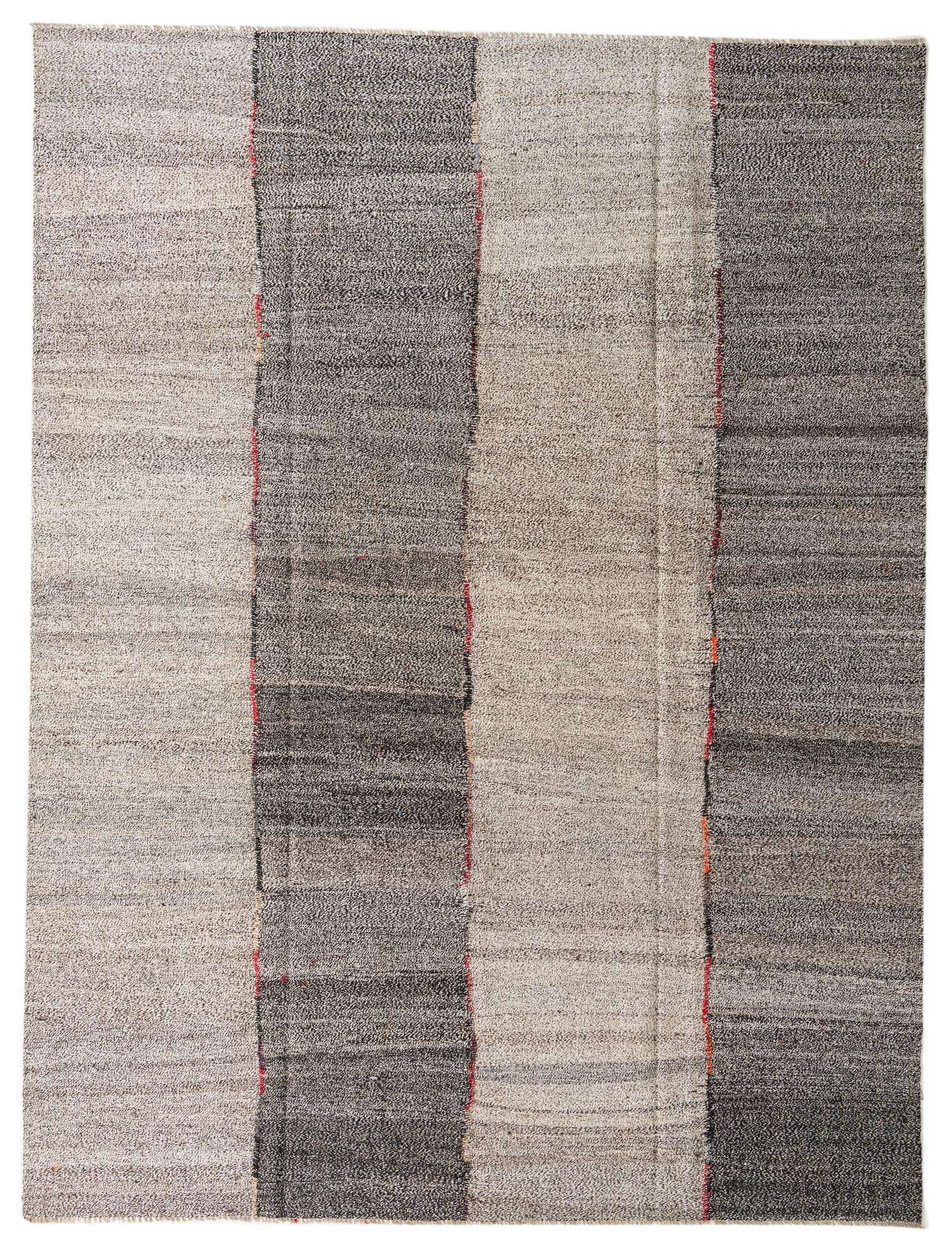 9' x 12' Hand Woven Kilim Modern Wool Rug