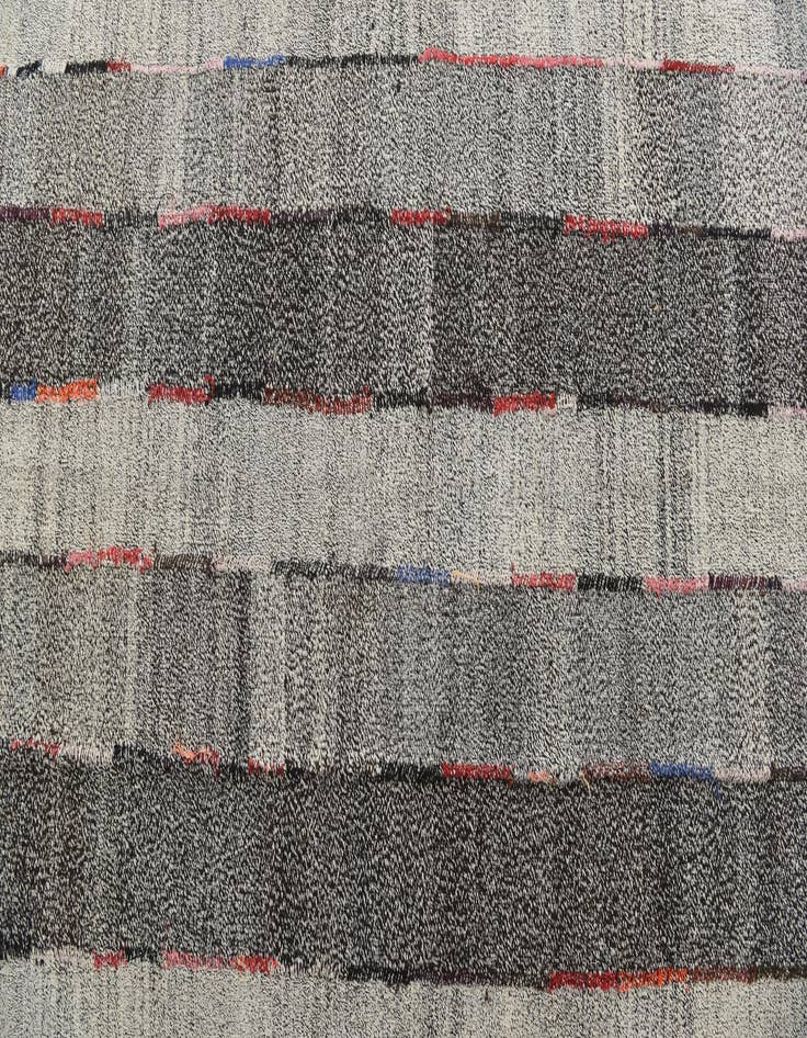 Detail image of 5' 6 x 7' 3  Hand Woven Kilim Modern Wool Rug